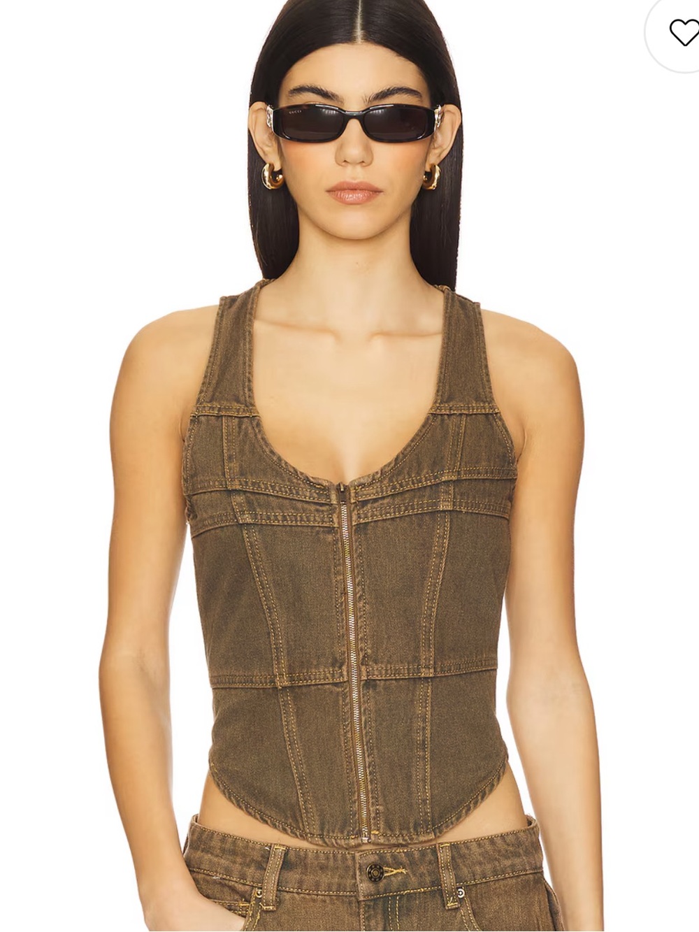 LIONESS Westwood Top in Petrol